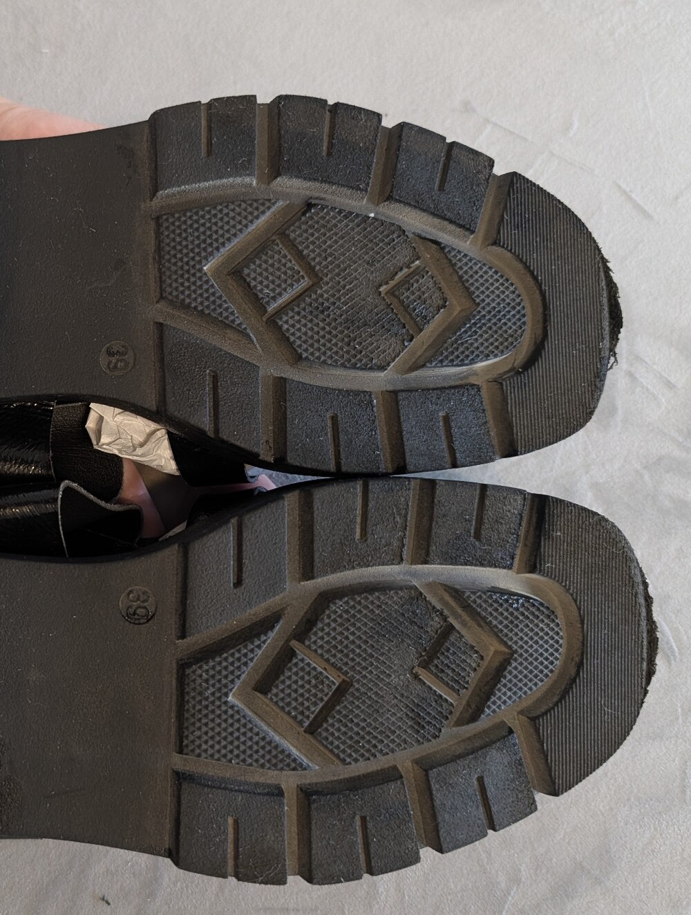 l’Intervalle Black Naplack Leather Gandalfo Fisherman Sandals Size 39 8.5 - Picture 13 of 13